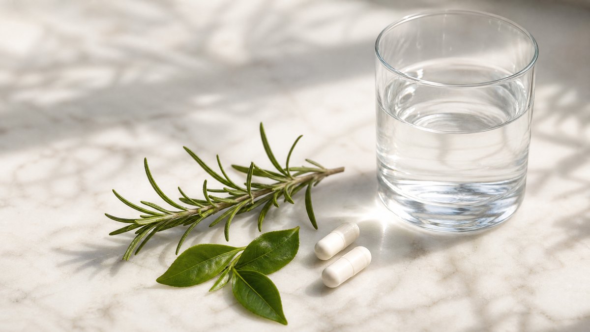 Due capsule di Hepaliv e un bicchiere d'acqua: leggere le avvertenze dell'etichetta prima di iniziare